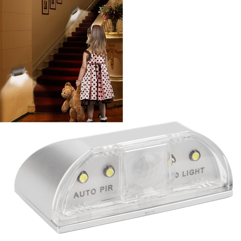 Topyond Motion Sensor Night Light, Keyhole Light with 4 LED