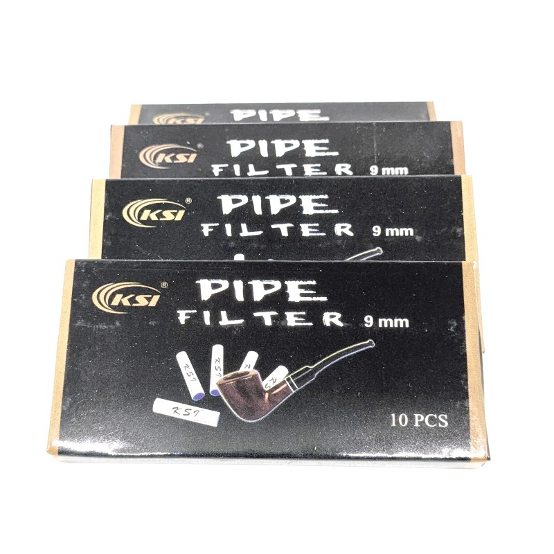 KSI Smoking Absorbent 10 Count Box Carbon Ecologically Material 9mm