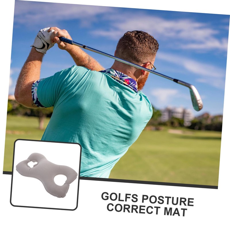 Totority Golfing Swing Aid Mat for Beginners Arm Training Tool