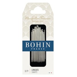 Bohin Sharps Hand Needles, Size 3/9, 20 Per Package