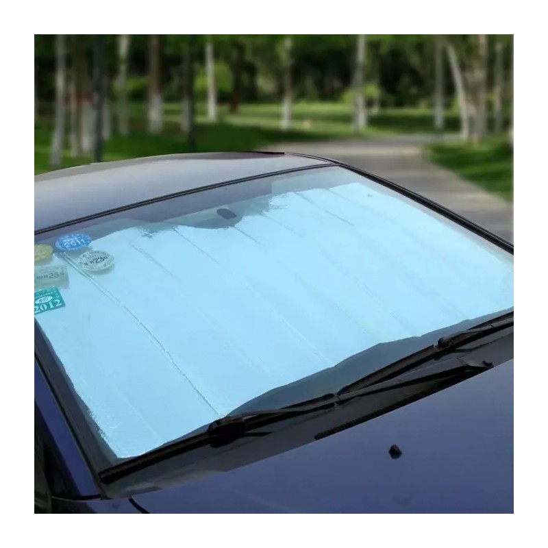 CB 2 Parasol Cubre Parabrisas Sol Tamaño 140x70 Uv Automóvil
