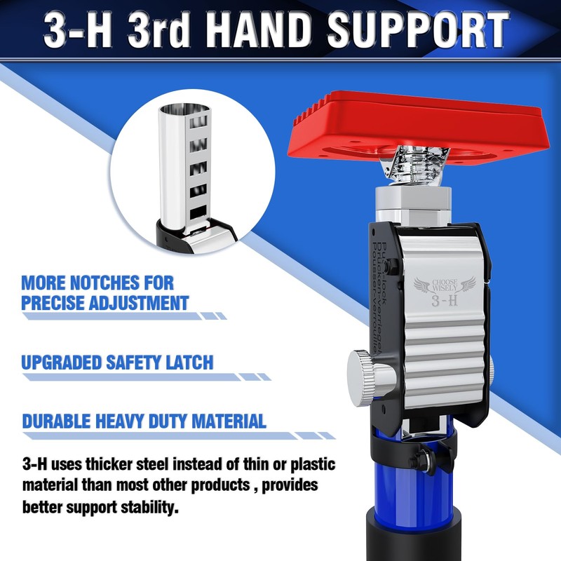 3-H Truck Cargo Bar,Adjustable Support Pole All Metal 1 Pack,Cabinet