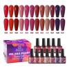 Gel Para Esmalte De Uñas Semipermanentes Beaucat (12 Kit De)