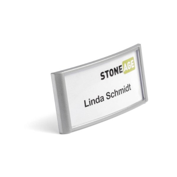 Durable 854323 Classic Name Badge with Combi Clip 34 x