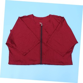 BIUDECO Hairstylist Work Apron Red Pockets Waterproof for Kitchen Barber Hair Salon Versatile Professional Clothing