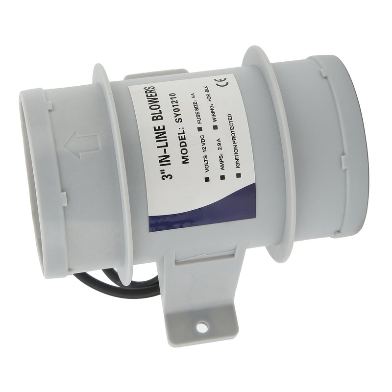 3 Inch Ventilation Fan Blower High Efficiency Stable Performance Plastic