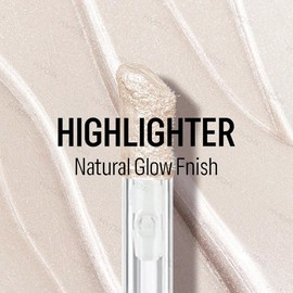 KYDA Liquid Highlighter Natural Glow Face Illuminator Multi-Purpose Filter Makeup Complexion Booth 01 Champagne(Highlighter) 03 Rose Gold / KYDA 리퀴드 형광펜 내추럴 글로우 페이스 일루미네이터 다용도 필터 메이크업 안색 부스 01 Champagne(Highlighter) 03 Rose Gold