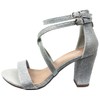 Over the Toe Strap Ankle Wrap Strap Heel Open Toe