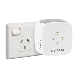 NETGEAR WiFi 5 Range Extender (EX3110) – Add up to 60 sq. m. and 20 Devices with AC750 Dual-Band Wireless Signal Booster & Repeater (up to 750 Mbps Speed), Easy Setup, Compact Wall Plug Design, White