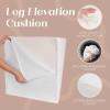 Trickonometry Leg Elevation Pillow with Memory Foam and Wash_