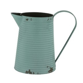 Toddmomy Vintage Flower Vase Made of Antique Tin Can as a Decorative Pot for Flowers Rustic Flower Pot in Country House Style Ideal for Garden Living Room and Table Decoration Colourful