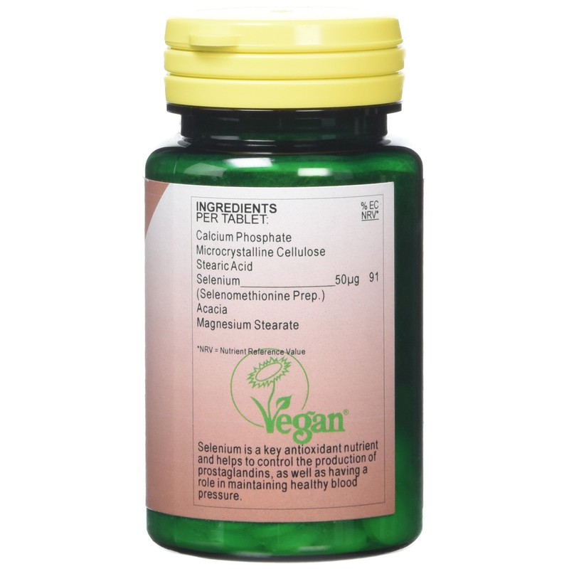 Health Plus Selenium 50µg Mineral Supplement - 90 Tablets