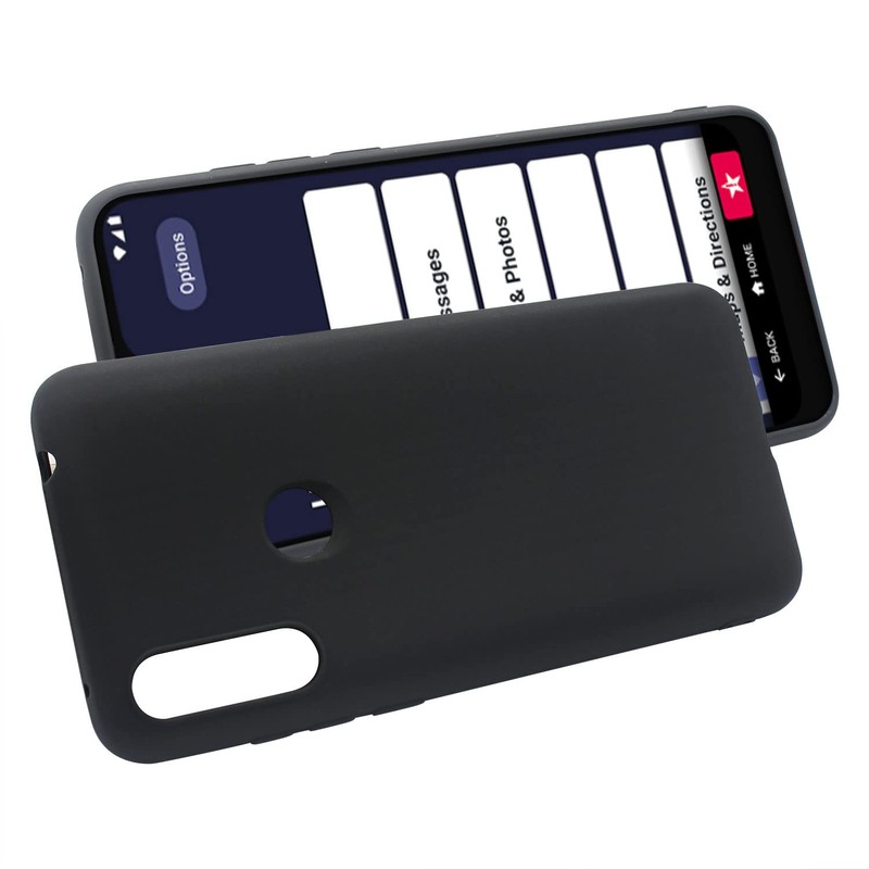 Lacass Jitterbug Smart3 Case, Silicone Soft TPU Bumper Flex and