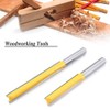 Mesee Set of 2 Pieces Extra Long Straight Router Bit