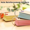 Yeachlaing Hole Reinforcement Stickers Labels,White,Pack of 2880