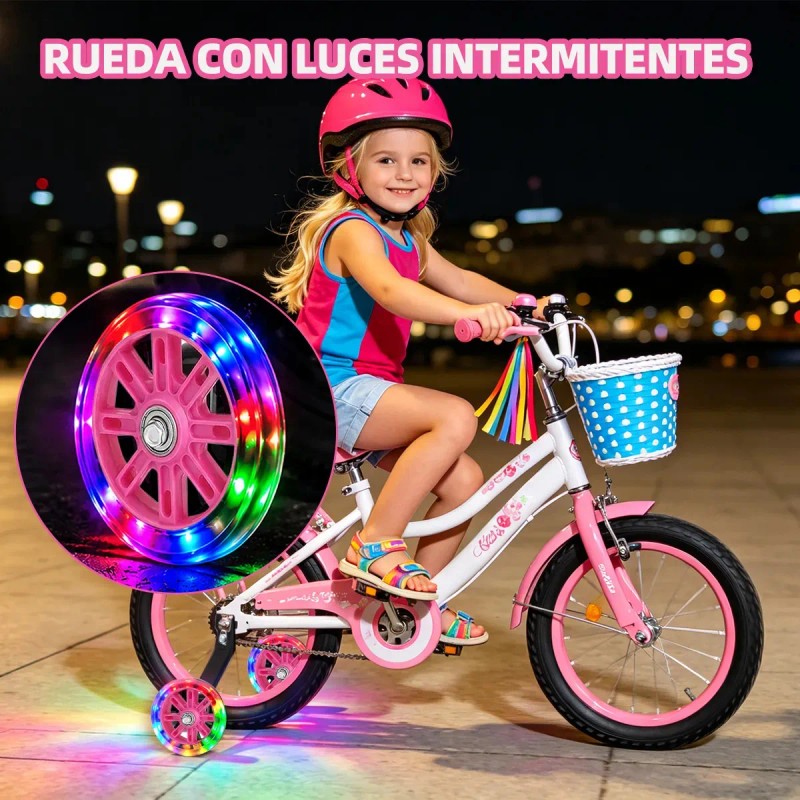 Rueditas para bicicleta ninos Mirrend llantas entrenadoras 12 14 16