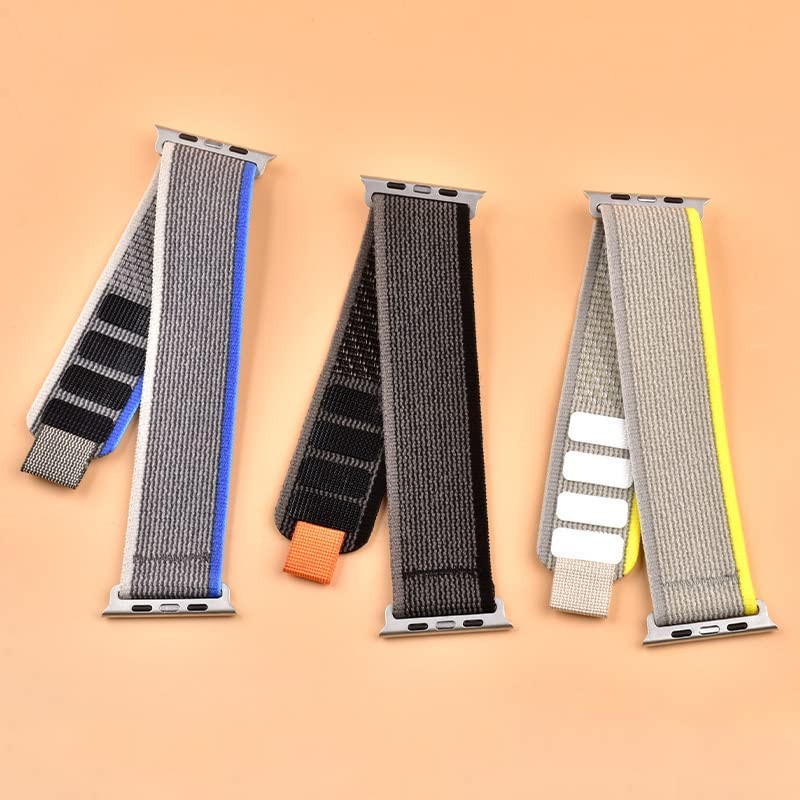 Cooseed Trail Loop Set, grey + blue trim, Luxury