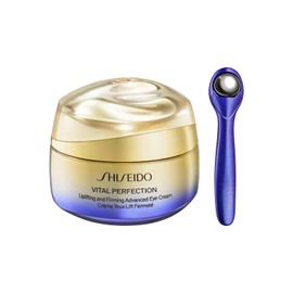 SHISEIDO Vital Perfection 【Medical Outside Item】 Advanced Eye Cream 15g | Eye Cream | Creamy | Elegant and luxurious floral fragrance | Eye area sagging, dryness, firmness | SHISEIDO