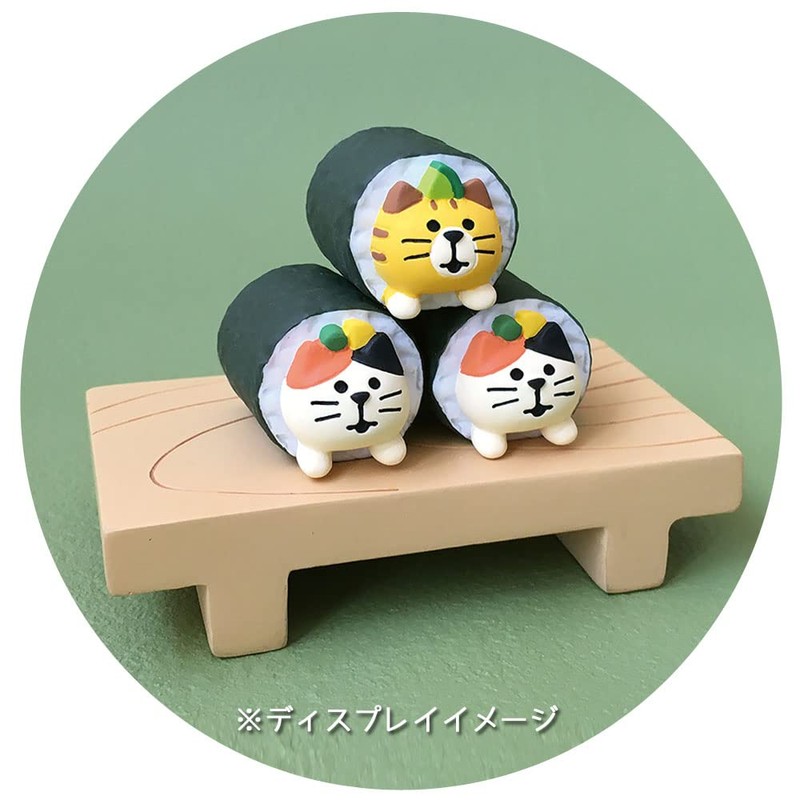Deco Corporation concombre Roll Sushi Nyanko Tiger Size: Approx. W2.3
