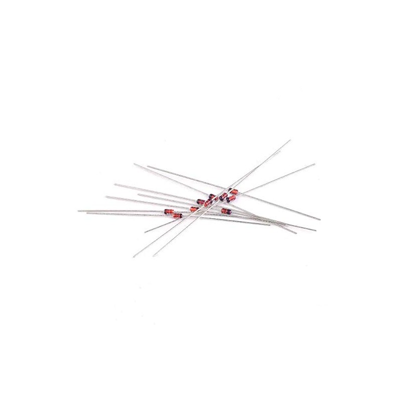 Hailege 100pcs 1N4148 IN4148 DO-35 High-Speed Switching Diodes 100V 200mA