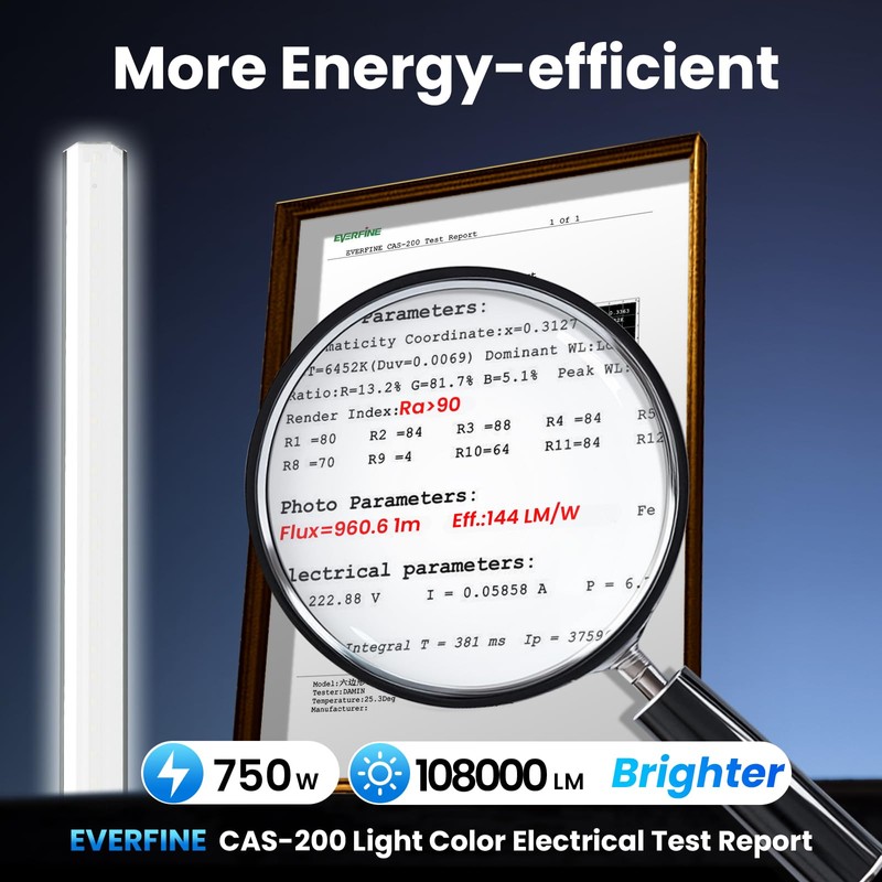 Ultra Bright Hexagon Garage Lights.750W 108000LM 6500K Hexagon LED Light