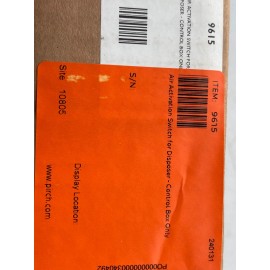 California Faucets 9615 5" Air Activation Switch For Disposer Control Box NEW