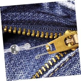 Operitacx 50stücke Anti-rutsch Zipper Keeper Zipper Hosen Einfache Installation Zubehör Für Sicheren Halt Und Ausrichtung