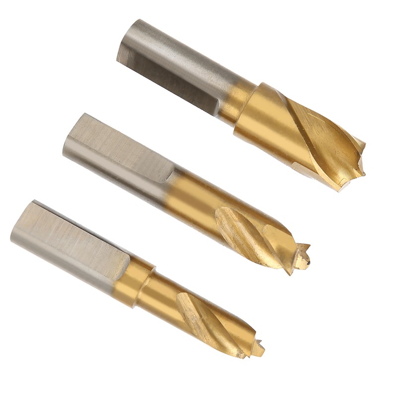 3Pcs HSS CO Cobalt Spot Weld Drill Bit Set Kit