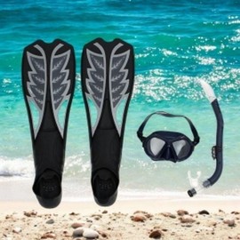EAS Underwater Play Diving Mask, Fins, and Snorkeling Set
