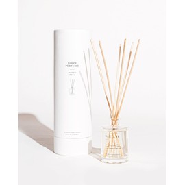 Brooklyn Candle Studio Reed Scent Diffuser - Santa Fe - Relaxing Oil Diffuser, Orchid Cactus, Sage & Juniper Fragrance, 8 Rattan Diffuser Reeds, Clean Ingredients - 3.7oz