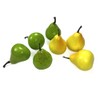 30pcs Artificial Mini Pears, Mini Artificial Yellow Pears Lifelike Green