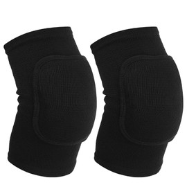 1 Pair Tandem Volleyball Elbow Pads, Arm Brace Pads Elbow Protector Strap Support Fitness Arm Protector Compression Arm Breathable with Padded Soft Support Cushion for Kids,Men and Women(Black)