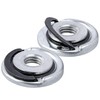 Mesee 2 Pieces M14 Quick Clamping Nuts Angle Grinder Locking