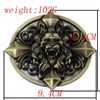 Longcreek Lion Belt Buckle Men Cross Lion Belt Buckle Celtic