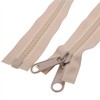 Leekayer 1PC #10 84 Inch Beige Separating Zipper with Double
