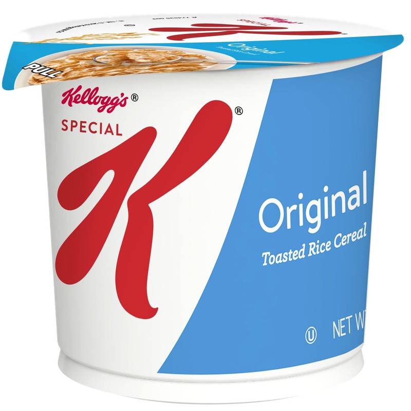 Kellogg's Special K, Breakfast Cereal in a Cup, Original, Bulk