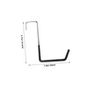 DOITOOL 4pcs Heavy Duty Wall Mount Hooks Garage Bike Wall
