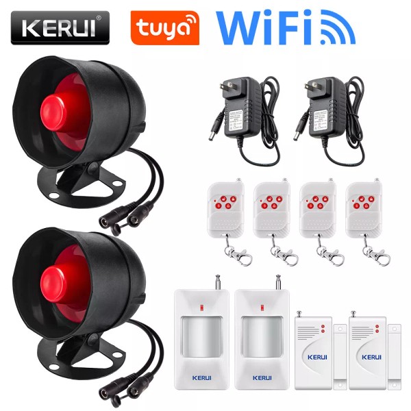 KERUI Wireless WiFi Alarm System Siren Smart Home Security Burglar