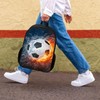 VKWE Football School Bag 16 inch Boys Backpack 3D Novelty