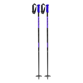 LEKI SWTCH Pow Lightweight Aluminum Ski Poles for Alpine Skiing - Purple - 130