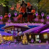 Solar Outdoor Lights 6 Pack, Purple Torches With Flickering Flame,