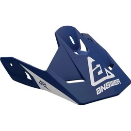 Answer Racing 446055 Replacement Visor for AR1 Bold Helmet, Blue/White, One Size Fits All
