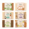 Pacalli Kit 6 Jabones Artesanales de Aloe Vera, Coco, Lavanda