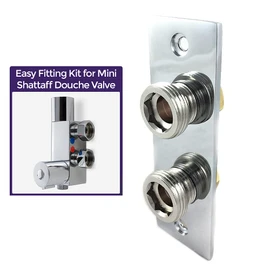 Easy Fixing Plate Bracket for Mini Douche Shattaf Thermostatic Shower Valve