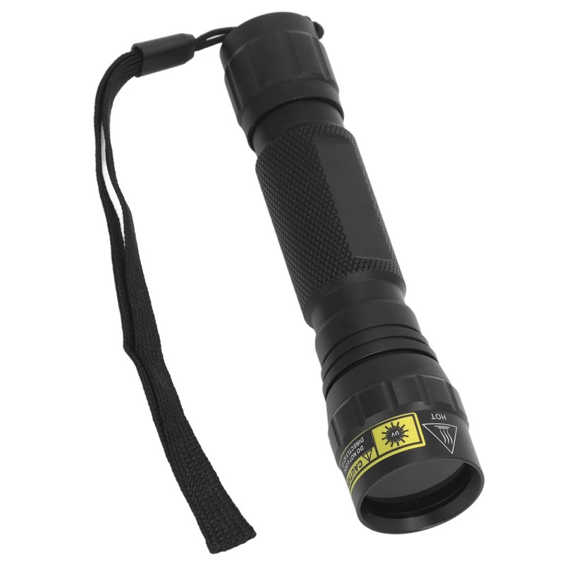UV Flashlight 365nm Aluminum Portable Professional UV Flashlight for Resin