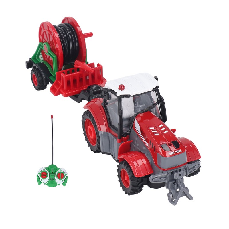 RC Farm Tractor Toy Educational Rechargeable Remote Control Farm Truck