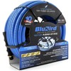 BLUBIRD 1/4" x 50ft Rubber Air Hose, High-Performance Pneumatic Hose