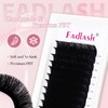 FADLASH Eyelash Extensions D Curl 0.07 15-20mm Mixed Tray Easy