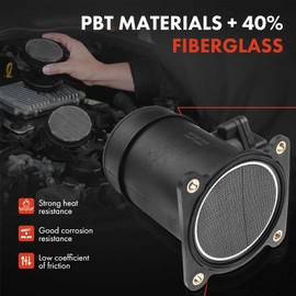 A-Premium Mass Air Flow Sensor Meter [5-Pins] Compatible with Nissan Maxima 2000-2001, Sentra 2000-2001, Infiniti G20 2000-2002, I30 2000-2001, Replace for# 226802Y100, 22680AA29A