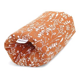 HOBEA-Germany Mini Breastfeeding Pillow Arm Nursing Pillow Small Nursing Pillow for Travelling Nursing Muff in Various Designs Wild Flower Rust Red